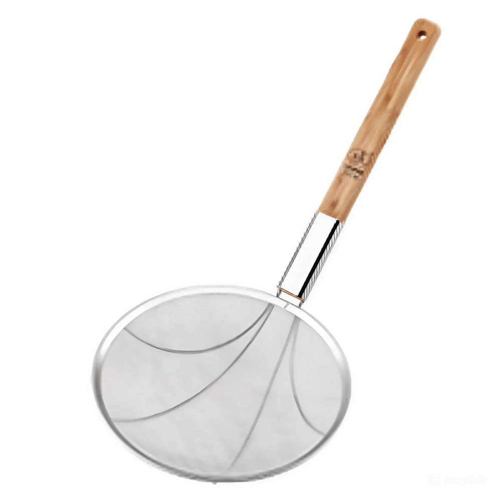 Шумівка "павук" з дерев'яною ручкою Ø 24 см для фритюру та вока HP-19-19-24CM Коломыя - изображение 6