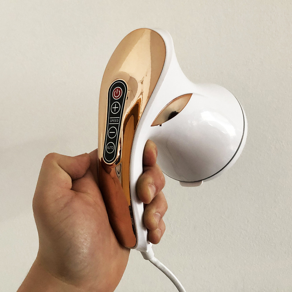 Ефективний масажер для зняття напруги Relax, Вібромасажер для попереку і шиї Ручний масажер спини ZF-36 Львів - фото 5