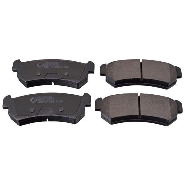 Колодки тормозные задние Raiso(Швеция)Chevrolet Aveo, Шевроле Авео  05-  #RP3348 UAZOHKC22 Ковель - изображение 1