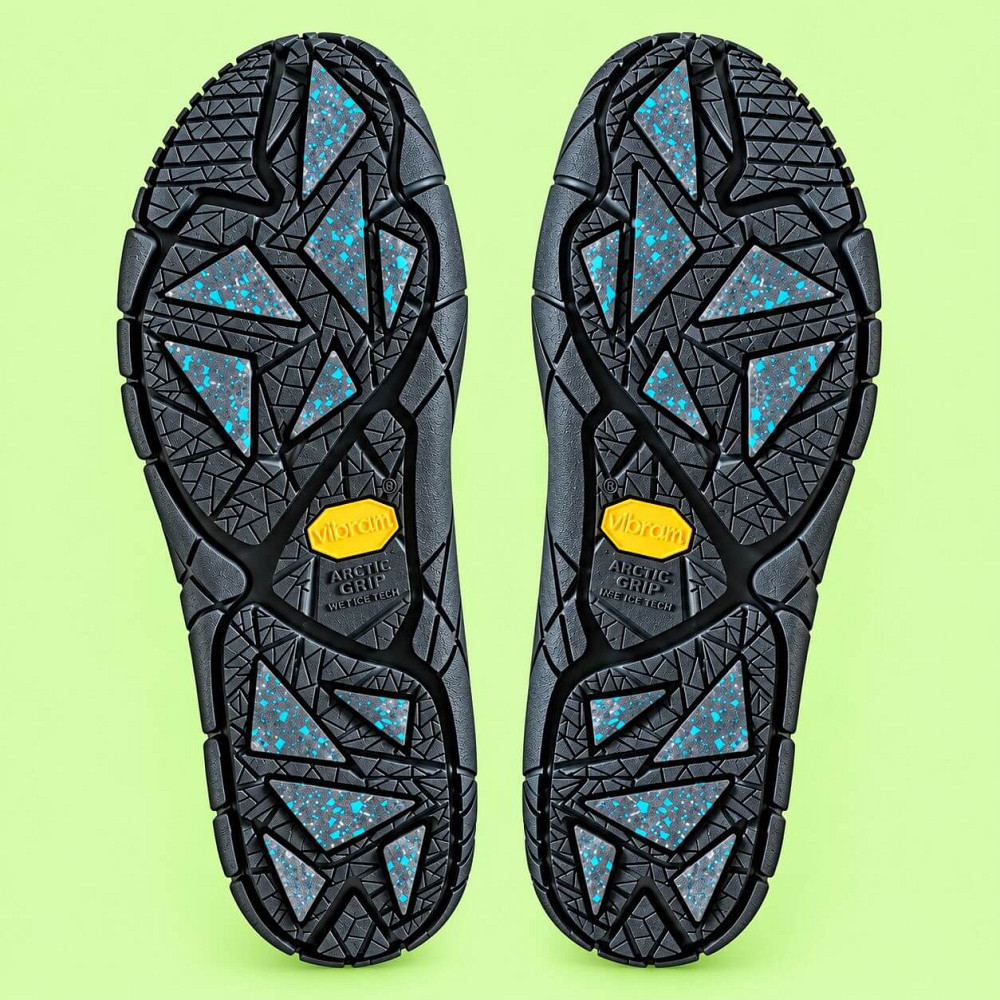 Ботинки чёрные Furoshiki Vibram С мехом средней высоты, размер 40-41 Киев - изображение 5