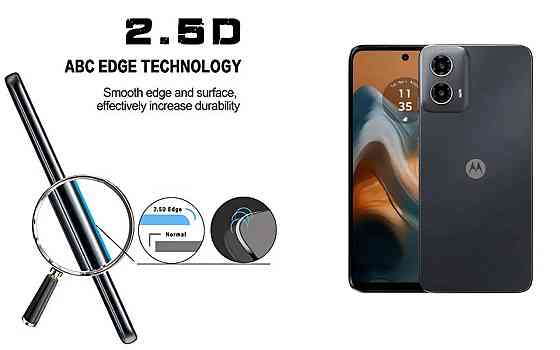 Защитное стекло ArmorGlass для Motorola Moto G34 5G – устойчивое к царапинам и ударам Киев