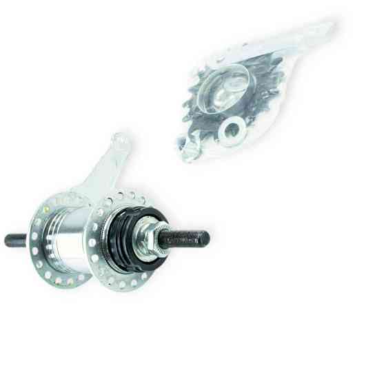 Веловтулка на колесо в сборе 11G под ножной тормоз 36H задняя Мукачево