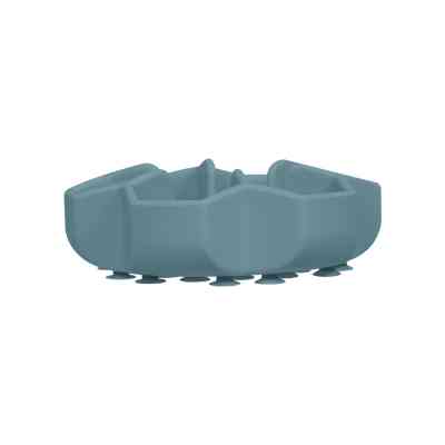 Универсальная посуда для животных WAUDOG Silicone миска для медленного питания 450 мл серая (235311) Винница