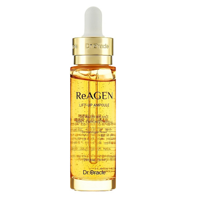 Антивікова сироватка з пептидами та золотом ReAGEN Lift-up Ampoule Dr. Oracle 30 мл Вінниця - фото 1