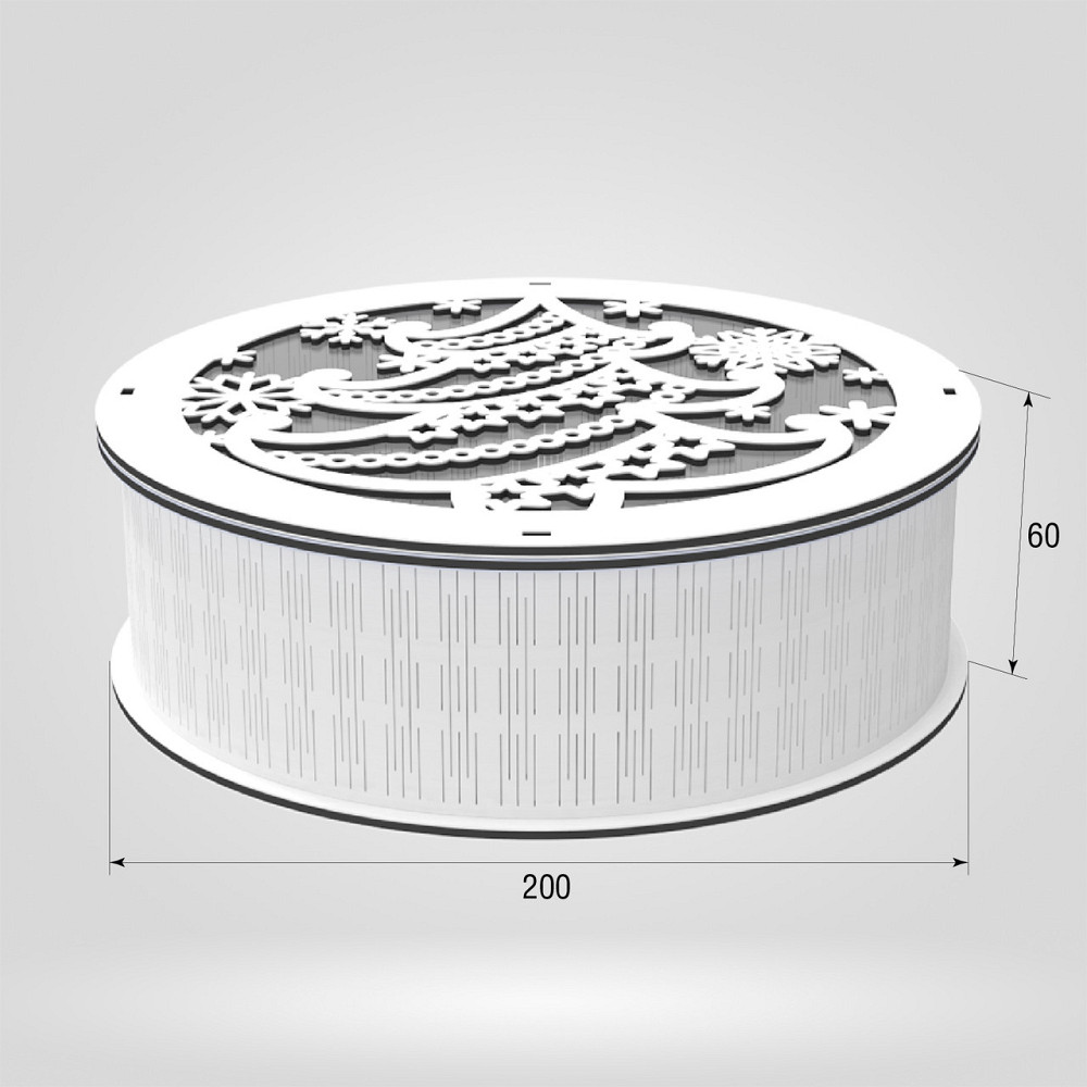 Подарочная коробка EKOSTAR d200 h60 Киев - изображение 3