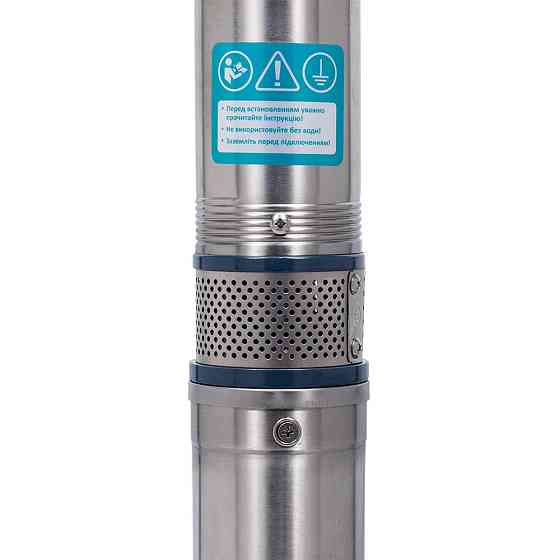 Насос відцентровий 0.25кВт H 35(26)м Q 45(30)л/хв Ø80мм 20м кабелю mid AQUATICA 3QJED2-8-0 (778400) Рівне