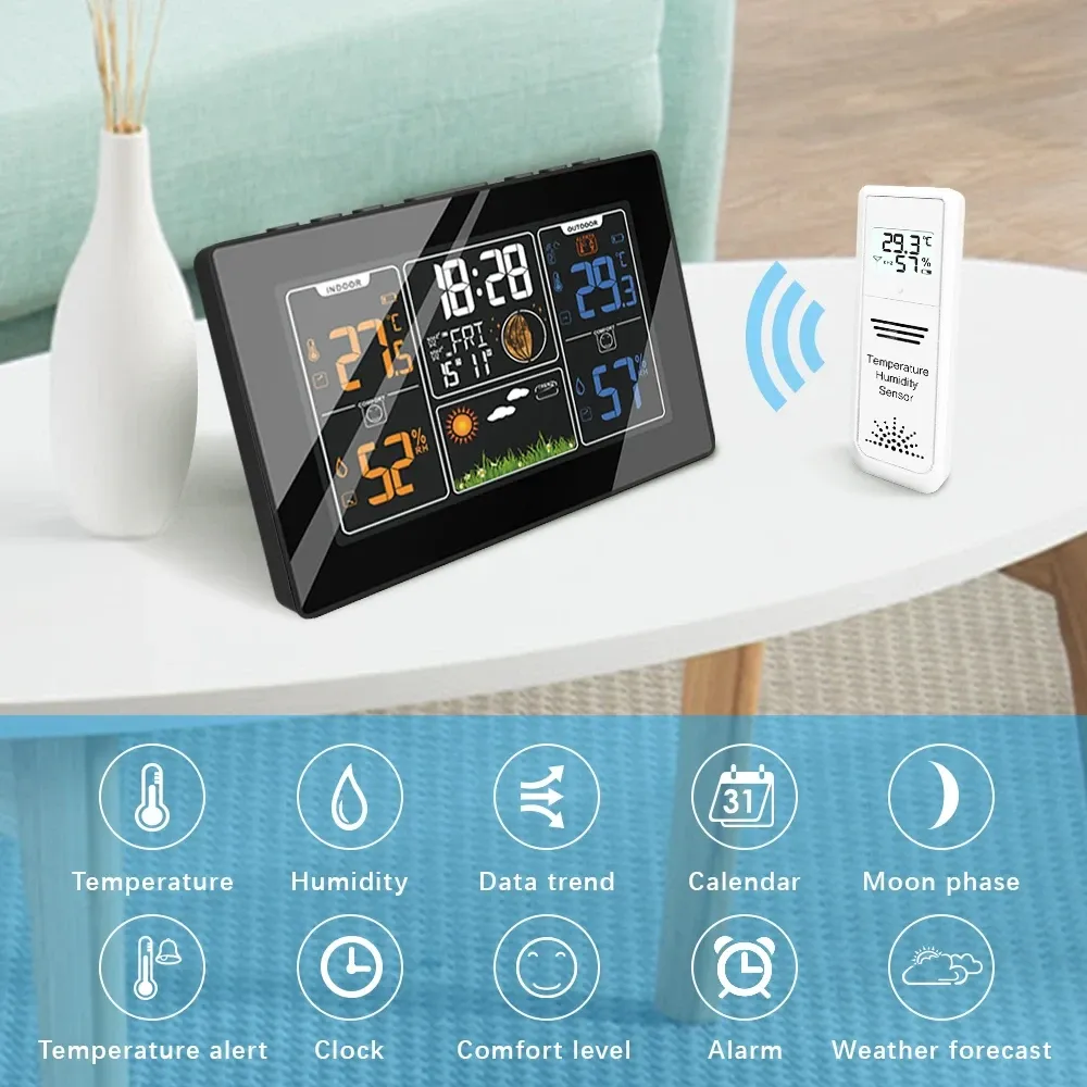 Беспроводная метеостанция с выносным датчиком температуры Киев - изображение 1