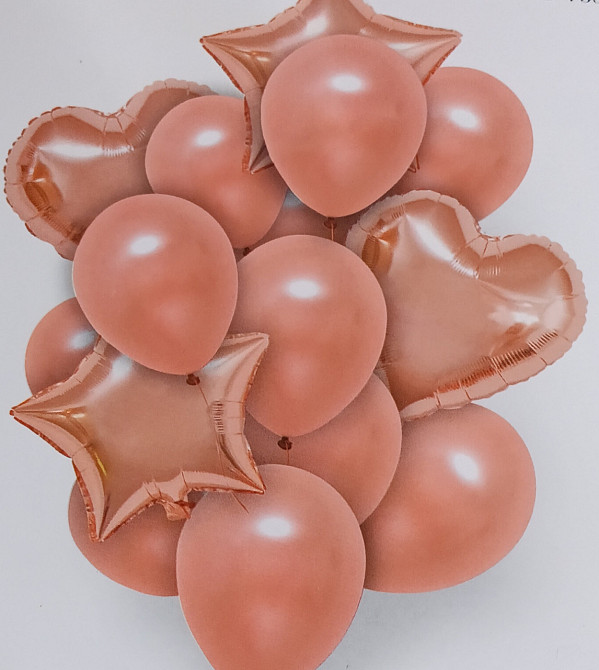 Фонтан из шаров 16шт на день рождения Киев - изображение 1