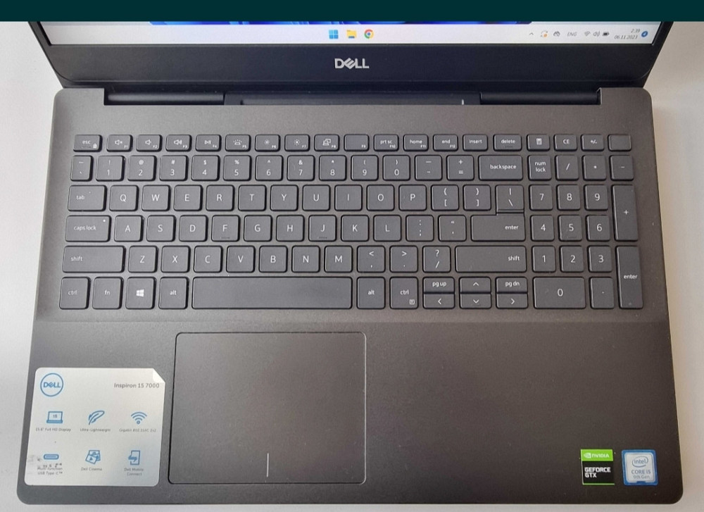 Ноутбук: DELL Inspiron 7590 i5 9300H/ GTX 1050 3Gb/ RAM 8Gb/ SSD 512Gb. Київ - фото 4