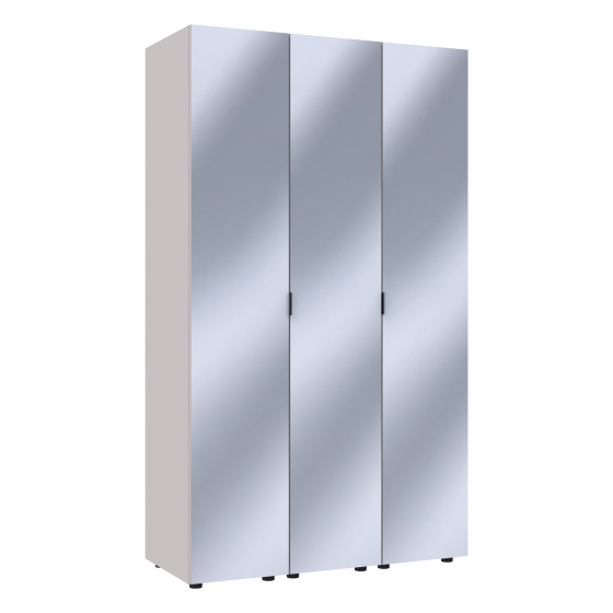 Комплект пеналів для одягу Doros Гелар (3 шт.) 117х49,5х203,4 см 3 Дзеркала/Кашемір (DRS-011262) Львів