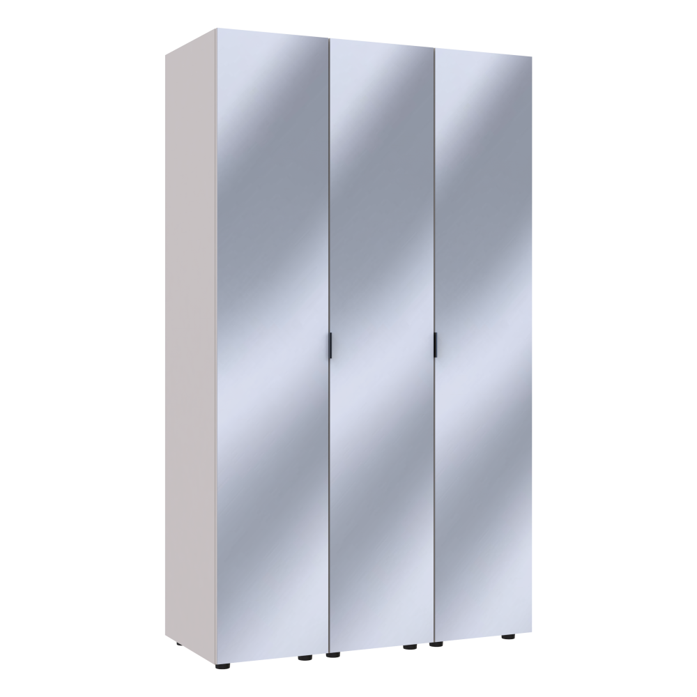 Комплект пеналів для одягу Doros Гелар (3 шт.) 117х49,5х203,4 см 3 Дзеркала/Кашемір (DRS-011262) Львів - фото 6