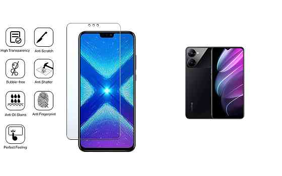 Защитное стекло NeoGlass для realme V30, realme V30t 5G – ультрапрозрачное и устойчивое Киев