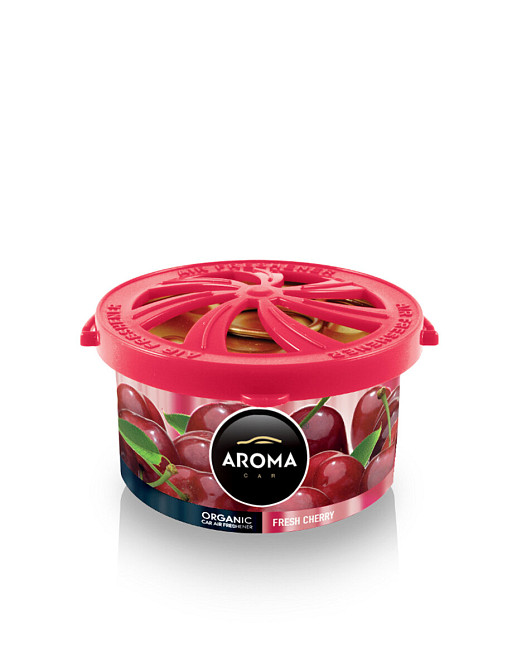 Ароматизатор Aroma Car Organic Green Tea Cherry гелевий 40g Київ - фото 1