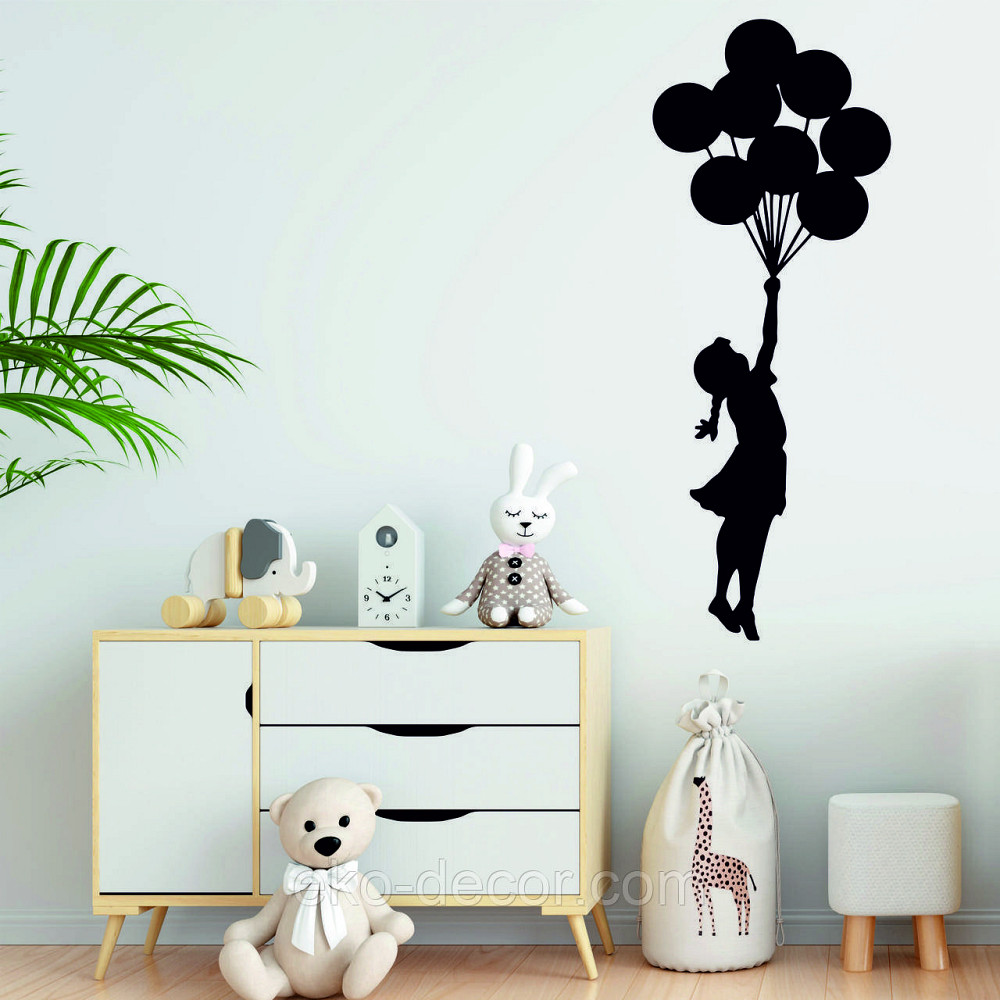 Декоративное настенное Панно «Ребенок», Декор на стену 110*69 см, Черный Киев - изображение 1