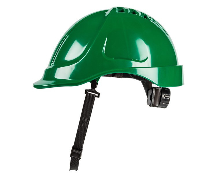 Каска защитная строительная Sizam Safe-Guard 3150 зеленая Ровно - изображение 2