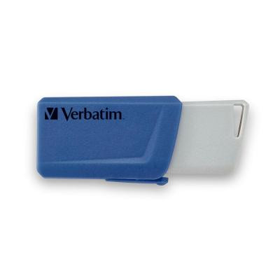 USB флеш накопичувач Verbatim 2x32GB Store 'n' Click Red/Blue USB 3.2 (49308) Вінниця - фото 5