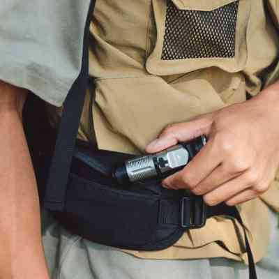 Фонарь Naturehike з кліпсою CNK2450ZM013, чорно-сірий (6976507668521) Винница