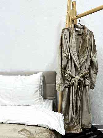 Ecotton Халат Ecotton XXL з мікрофібри бежевий well soft Beige ХХЛ великий розмір Київ