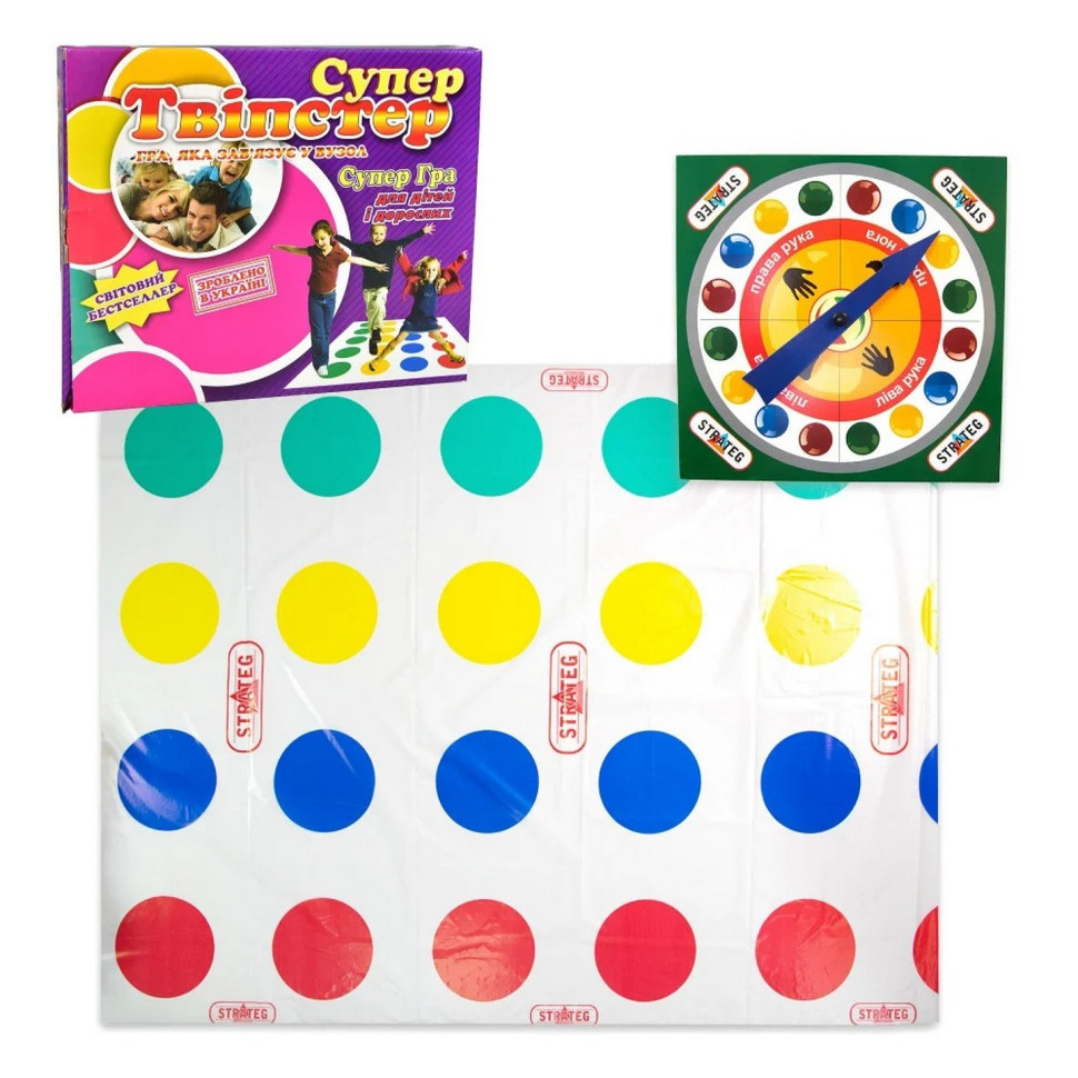 Гра Супер "Твістер" 379ST українською мовою Вінниця - фото 2