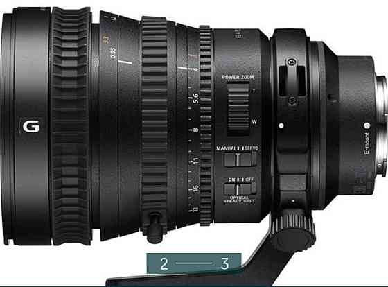 Об'єктив: SONY 28-135mm. f/4 G, Power Zoom для камер, NEX FF (SELP28135G. SYX) Харків