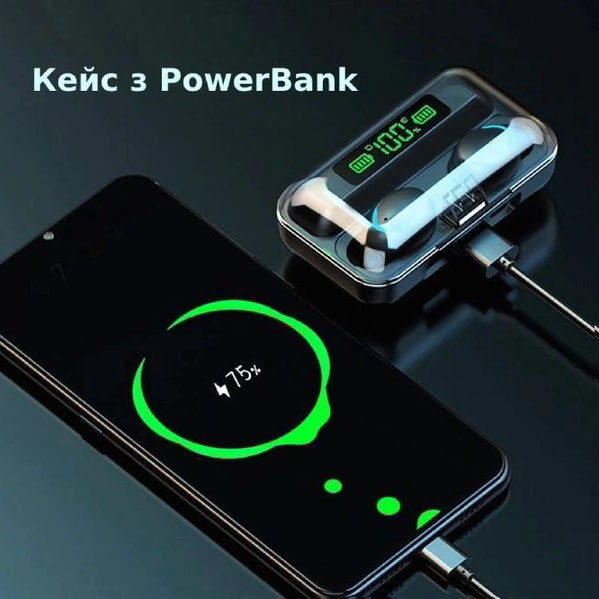 Гарні бездротові навушники True Бездротові сенсорні навушники HQ-53 Львів - фото 8