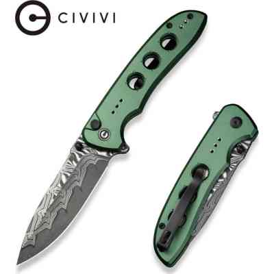 Ніж Civivi Hyperpulse Damascus Red Aluminum (C23087A-DS1) Вінниця