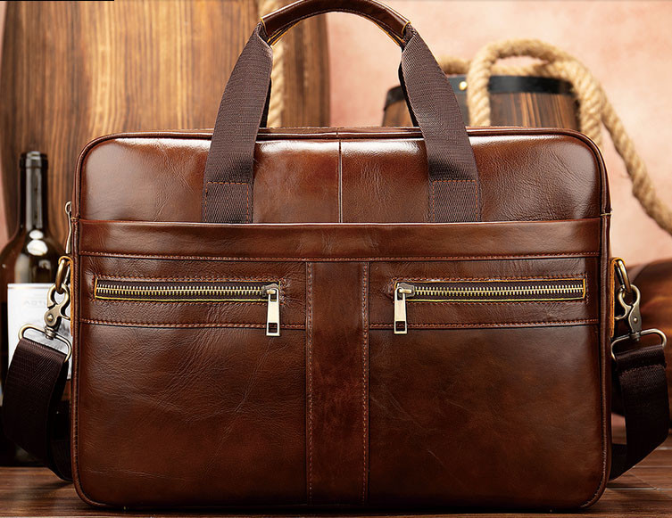 Портфель чоловічий натуральний шкіряний Київ - фото 3