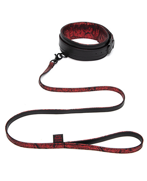 Поводок Fifty Shades of Grey Sweet Anticipation Reversible Faux Leather Collar and Lead Sex Aura Киев - изображение 3