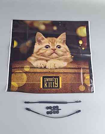 Пакет з пластиковою ручкою 36x34 Котенок (10 шт) Харьков