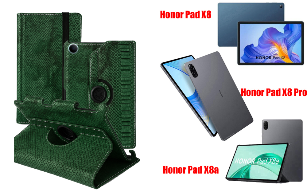 Чехол Spinner360 для планшета Honor Pad X8, Pad X8 Pro, Pad X8a, цвет Reptyliya Киев - изображение 1