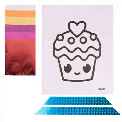 Набір для творчості 1 вересня Капкейк Аплікація фольгою (954560) Вінниця