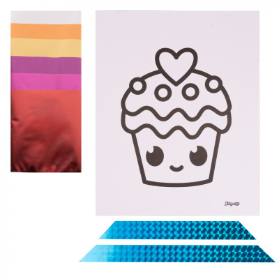 Набір для творчості 1 вересня Капкейк Аплікація фольгою (954560) Вінниця - фото 2