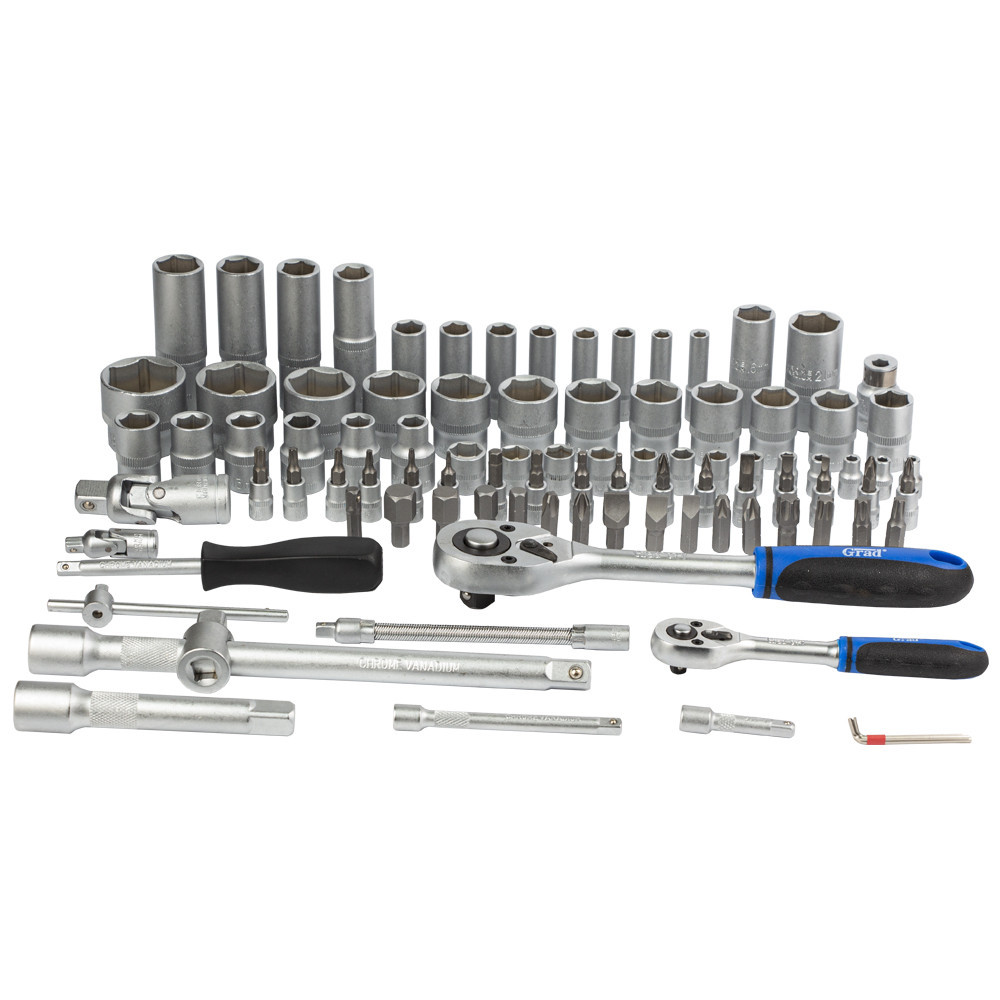 Набор торцевых насадок и биты 1/4