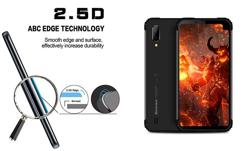 Захисне скло ArmorGlass для Blackview BV6100 – стійке до подряпин та ударів Київ - фото 2