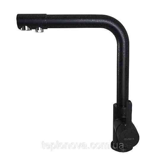 Змішувач для кухні під осмос Globus Lux LAZER GLLR-0444-1-ONIX Чернівці