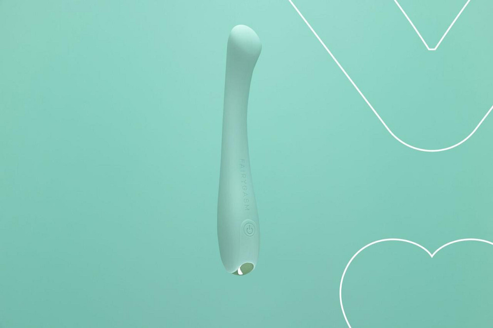 Вібратор для точки G FairyGasm MerryWand green Sex Aura Київ - фото 6