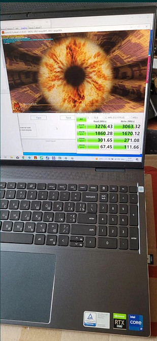 Ноутбук Dell Inspiron 16 Plus 7610. RTX3060, I7-11800H, 16Gb, 1Tb, 3K IPS 16