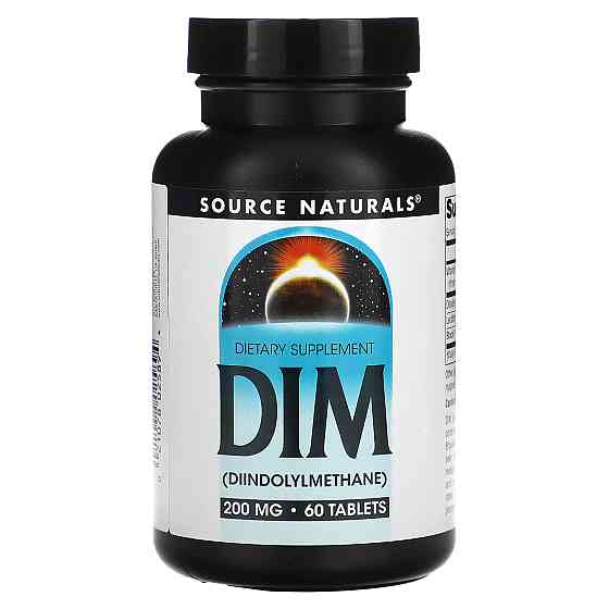 Дииндолилметан, DIM, Source Naturals, 200 мг, 60 таблеток Луцк