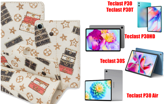 Книжка-трансформер для планшета Teclast P30, P30Hd, P30S, P30T, P30 Air, колір Black Lyi White Київ
