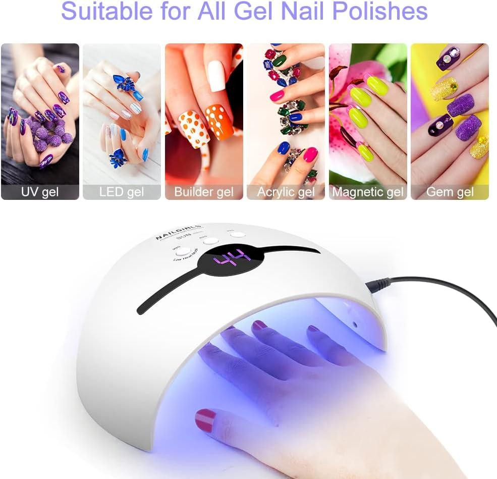УФ-лампа NAILGIRLS 48 Вт Портативна УФ-світлодіодна лампа для гелевих лаку, NAILGIRLS 48 Вт Київ - фото 6
