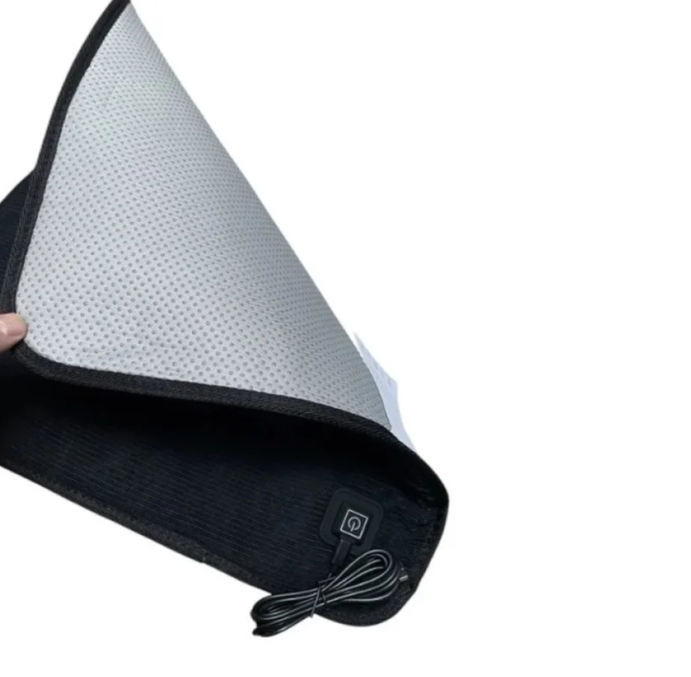 Нагревательный коврик-подушка 45х45 см с USB, 10Вт, 3 режима температуры, полиэстер, для сиденья и спины Одесса - изображение 2