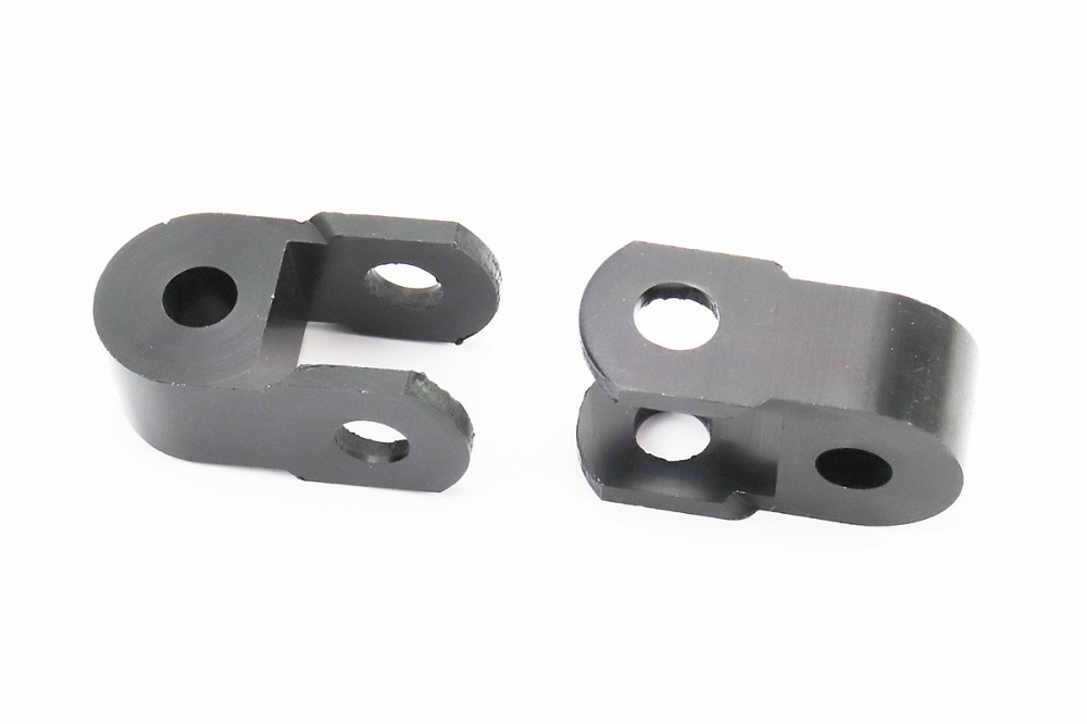 Подовжувач заднього амортизатора 27мм к-кт 2шт, чорний, тип 1 Київ - фото 1