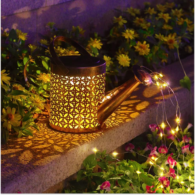 Садовий ліхтар на сонячній батареї, 80 см, Fairy lamp / Світильник газонний / Вуличний ліхтар для саду Київ - фото 8