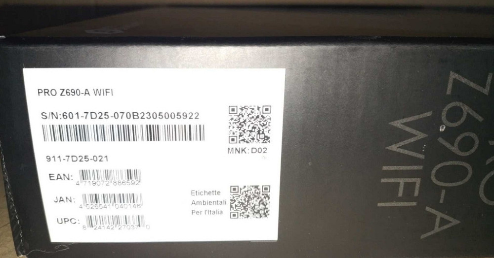 ТОП! MSI PRO Z690-A WIFI | DDR5 | LGA 1700 | Материнская плата | Intel. Київ - фото 5