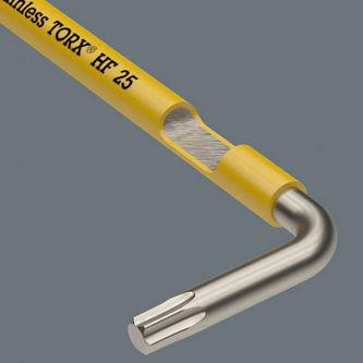 Набір кольорових шестигранних ключів нержавійка з накінечником Torx 9 шт Wera  05022689001 Одеса - фото 3