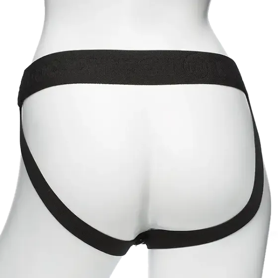 Набір для страпона з вібрацією Doc Johnson Body Extensions - BE Naughty - Black Львів