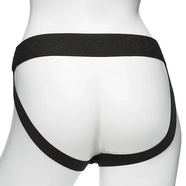 Набір для страпона з вібрацією Doc Johnson Body Extensions - BE Naughty - Black Львів - фото 5
