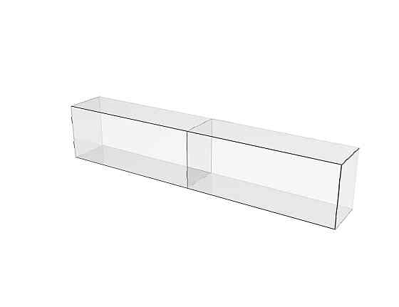 Диспенсер EKOSTAR для канфет, снеков, орехов, сухофруктов 2 ячейки Киев