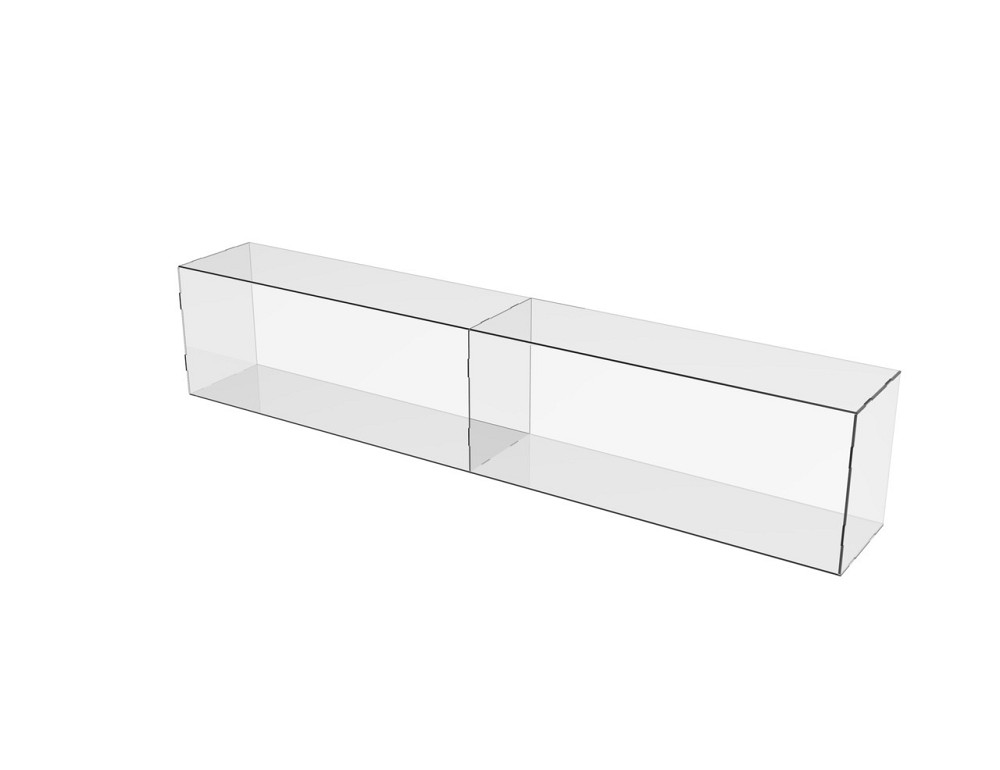 Диспенсер EKOSTAR для цукерок, снеків, горіхів, сухофруктів 2 комірки Київ - фото 1