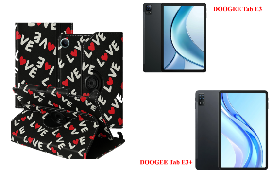 Чехол Spinner360 для планшета Doogee Tab E3, цвет Klasika Art-Premium Киев